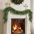 yofit 6FT Artificial Cedar Pine Garland Christmas Decorations by yofit