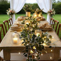 Fairy Light Olive Vine Garland, 6ft 96 Led Vines with Fairy Lights, Twinkling Tree Olive Vine, Faux Vine Lights Artificial Greenery Garlands for Fireplace, Table, St. Patrick's Day, Home DéCo (9FT) by Unknown