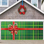 WovWeave Gift Box Garage Door Cover Banner, 7 x 16 ft by WovWeave