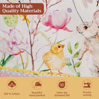 Maison d' Hermine Table Cloth Rectangle Table Reusable 100% Cotton 70"x120" - Image 3