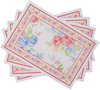 Maison d' Hermine Placemats Set of 4 Reusable 100% Cotton (13"x19") by MaisondHermine