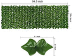 DearHouse 98.4x39.4in Artificial Ivy Privacy Fence Wall Screen, Artificial Hedges Fence and Faux Ivy Vine Leaf Decoration for Outdoor Garden Decor - Image 3