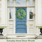 WREATHOME 26'' Large Eucalyptus Wreath for Front Door All Season - Image 5