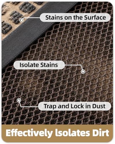 Color&Geometry Outside Welcome Front Door Mat, 24"x36" Brown - Image 5