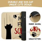 Cute Kitchen Mat Set of 2,Funny Cat Kitchen Rugs and Mats Non Skid Washable,Cute Kitchen Decor Accessories Cats Lover Owners Housewarming Gifts,Made from Scratch (17"x47"+17"x30") - Image 7