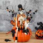 Daifunli Halloween Table Centerpieces Decorations, Skull Pumpkin by Huiinen
