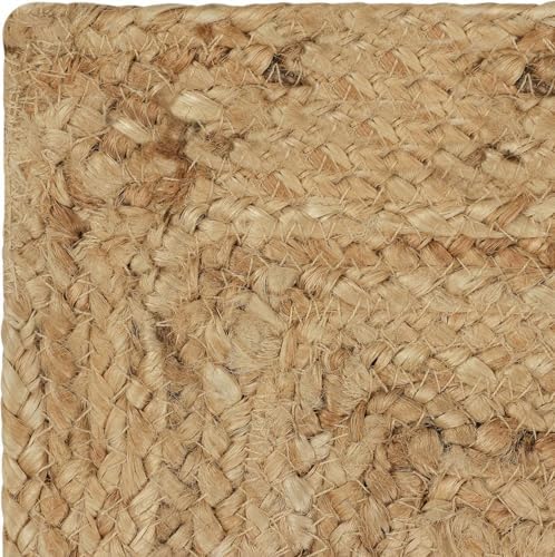 VDS Pack of 1 - Rectangle Braided Jute Table Runner Rug 13X108 Inch - 100% Natural Burlap Reversible Rustic Hessian Table Cloth Centerpiece for Wedding ,Home, Kitchen, Table Decoration - Image 4