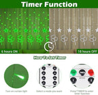 [Timer, 8 Modes] St. Patrick's Day Window Lights Decorations, 156 LED Shamrock Curtain Lights USB Powered Shamrock Lights Saint Patricks Day Decorations Indoor Lights Irish St Patrick's Day Decor - Image 6