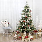 34PCS Red/Green/White Christmas Ball Ornaments Set for Tree Decor - Image 4