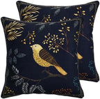 patdrea French Velvet Throw Pillow Cover,Set of 2,22"x22"-Doodle B by patdrea