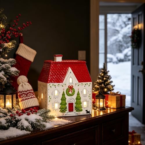 Cynkeyee Village-House Christmas Party Decorations - in - Image 5