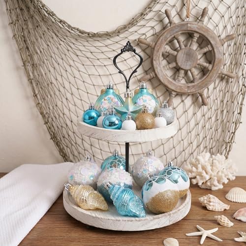Valery Madelyn 35ct Summer Tree Ornaments Christmas in July Decorations - Image 2