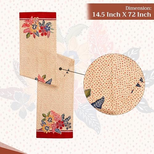 Maison d' Hermine Table Runner 100% Cotton 14.50" x 72" (Double Layer) - Image 4