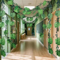 Preboun 34 Pcs Jungle Safari Decor Artificial Vines for Classroom Ceiling by Preboun