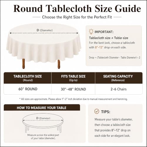 Pink Gingham 60 Inch Round Tablecloth (Fits 30-48" Table) - Image 3