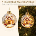 Glowing Christmas Story Ornaments, 9-Piece Light Up Mini Scene Set (Set B) - Image 4