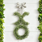 Suncalla 39.4 Inch Valentines Day Wreath with Bow Artificial Greenery XO Valentine's Day Door Wreath Swag Sign for Indoor and Outdoor Porch Front Door Wall Mantels Fireplace Wedding Decor Gift by Unknown