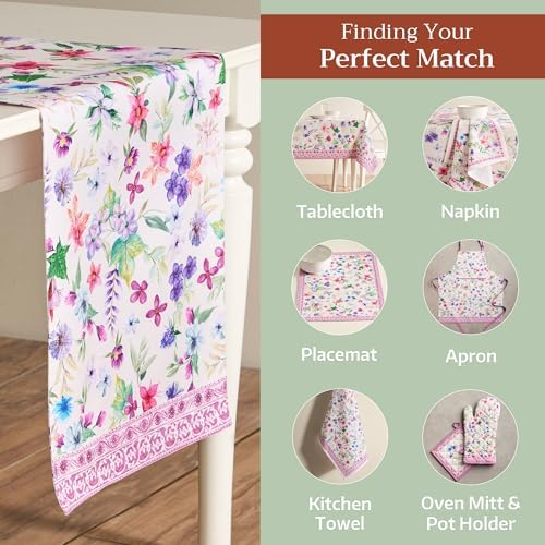 Maison d' Hermine Table Runner 100% Cotton 14.50" x 108" (Double Layer) - Image 5
