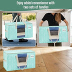VENO Moving Bags, Wide Open Top, Clear Window, Evergreen, 10 Pack - Image 5