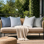a moment Waterproof Throw Pillow Covers Set of 4,22x22 Inch Outdoor Stain Resistant Pet Friendly Pillowcases Cushion Covers for Patio Sofa and Living Room,Ocean's Dream - Image 7