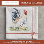 Maison d' Hermine Cloth Napkins Set of 4 Reusable 100% Cotton (20" x 20") - Image 2