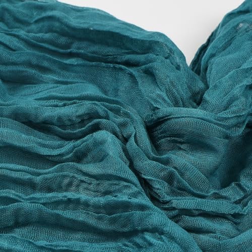 12 Pack Teal Cheesecloth Table Runner 23 x 120 Inch 10Ft - Image 7
