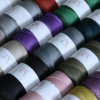 Makromecity, 2 Skeins of Polyester Macrame Cord 3mm x 131 Yards (394 feet) 3mm Polypropylene Anthracite Macrame Cord Crochet Macrame Bag Cord Crafts for Wall Hangings, Bags, Underplate, Rug… - Image 5
