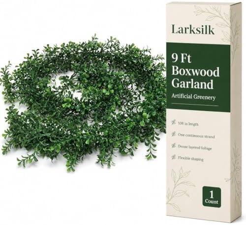 Larksilk Greenery Garland, Mantel & Event by Larksilk