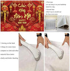 Happy Vietnamese New Year Backdrop 10x8FT 2026 Vietnamese Lunar New Year Photography Background 2026 TET Decorations Kids Family Photoshoot Studio Props - Image 7