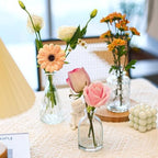 Arme Glass Bud vases in Bulk，Small Glass Flower Vase for Centerpieces 60Pcs - Image 5