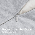 a moment Waterproof Throw Pillow Covers Set of 4,26x26 Inch Outdoor Stain Resistant Pet Friendly Pillowcases Cushion Covers for Patio Sofa and Living Room,Ocean Breeze - Image 4