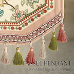 Patdrea Designer Vintage French Velvet Table Runner,12"X102"-Cullom - Image 4