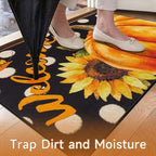 Vaukki Fall Pumpkin Entryway Mat for Front Door, 32x48 Inch Entrance Mat - Image 4