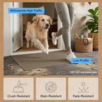 GORILLA GRIP® HydroABSORB Door Mat for Indoor Outdoor Use, 35x23 Beige - Image 5