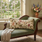 ISAENNE Designer Velvet Throw Pillow Covers,28"x12" Set of 2-Grace A - Image 3