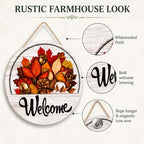 16 Pcs Interchangeable Welcome Sign for Front Door (1) - Image 6