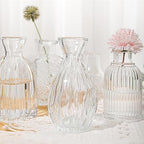Glass Bud Vase Set of 32 Pcs, Small Glass Vases for Flowers - Image 7