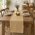 6 Pack Natural Burlap Table Runners (12 x 72 Inch) | Rustic Jute Table Runners for Wedding, Farmhouse, Thanksgiving, Coffee Table Decor Cover, Fall Décor & Parties - Image 2