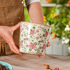Sungmor 5.5 Inch Ice Crackle Glaze Ceramic Planter - 2 Pack Pink & Red - Image 6