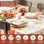 Maison d' Hermine Table Cloth Rectangle Table Reusable 100% Cotton 60"x90" - Image 4