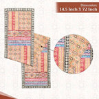 Maison d' Hermine Table Runner 100% Cotton 14.50" x 72" (Double Layer) - Image 4