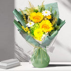 Bonsion Preserved Flowers Yellow Gifts for Women, Flower for Delivery, Preserved Sunflower Bouquets, Birthday Gifts for Grandma, Mothers Day Flowers for Wife - Image 3