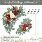 Artificial Arch Flowers for Wedding Backdrop - Image 2