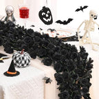BLEUM CADE 12Pcs 16.4Ft Fake Flower Garland Artificial Rose Vines - Image 5