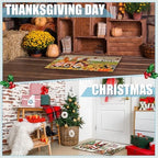 Tinideya 12 Pcs Seasonal Welcome Doormats, 10 x 22 Inches,Gnome Style - Image 5