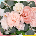2 Pcs Wedding Arch Decorations, Wedding Arch Flowers Swag - Image 5