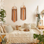 Artilady 2 Pack Macrame Hanging Tapestry Sun Wall Decor, Boho Dream Catcher - Image 3