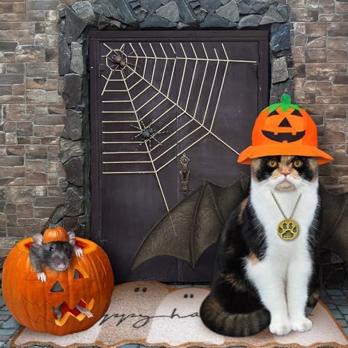 Tinideya Halloween Ghost Welcome Doormat Outdoor Coir Door Mat - Image 5