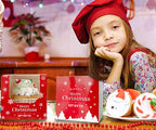 Happyhiram 100 Pack Christmas Red Individual Cupcake Boxes with Inserts - Image 6