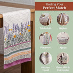 Maison d' Hermine Table Runner 100% Cotton 14.50" x 108" (Double Layer) - Image 5